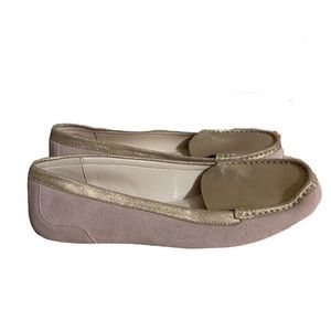 Isaac Mizrahi Live! Zoe 9.5 flat loafer driving slip on shoe comfort walking